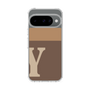 スリムプロテクションケース［ オリジナル - initial two tone - Y brown ］