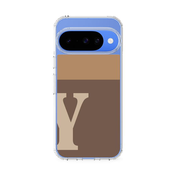 スリムプロテクションケース［ オリジナル - initial two tone - Y brown ］
