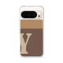 スリムプロテクションケース［ オリジナル - initial two tone - Y brown ］