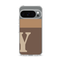 スリムプロテクションケース［ オリジナル - initial two tone - Y brown ］