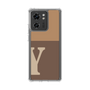 スリムプロテクションケース［ オリジナル - initial two tone - Y brown ］
