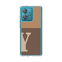 スリムプロテクションケース［ オリジナル - initial two tone - Y brown ］