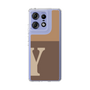 スリムプロテクションケース［ オリジナル - initial two tone - Y brown ］