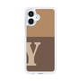 スリムプロテクションケース［ オリジナル - initial two tone - Y brown ］