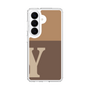 スリムプロテクションケース［ オリジナル - initial two tone - Y brown ］