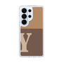 スリムプロテクションケース［ オリジナル - initial two tone - Y brown ］