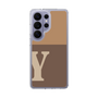 スリムプロテクションケース［ オリジナル - initial two tone - Y brown ］