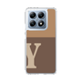 スリムプロテクションケース［ オリジナル - initial two tone - Y brown ］