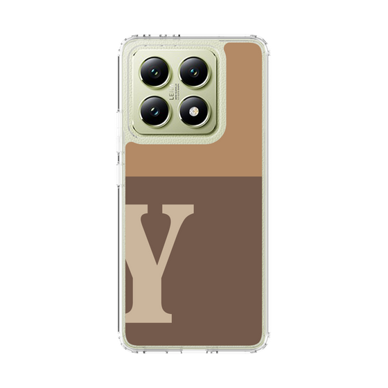 スリムプロテクションケース［ オリジナル - initial two tone - Y brown ］