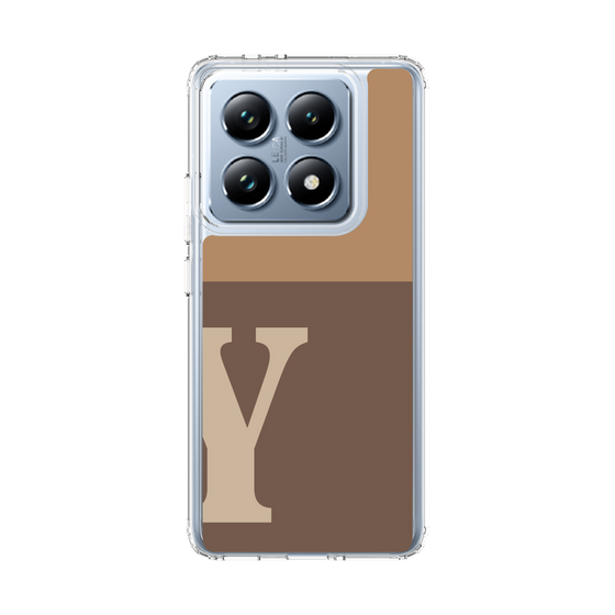 スリムプロテクションケース［ オリジナル - initial two tone - Y brown ］