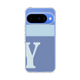 スリムプロテクションケース［ オリジナル - initial two tone - Y blue ］