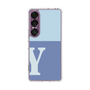 スリムプロテクションケース［ オリジナル - initial two tone - Y blue ］