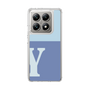 スリムプロテクションケース［ オリジナル - initial two tone - Y blue ］