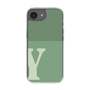 スリムプロテクションケース［ オリジナル - initial two tone - Y green ］