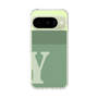 スリムプロテクションケース［ オリジナル - initial two tone - Y green ］
