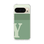 スリムプロテクションケース［ オリジナル - initial two tone - Y green ］