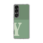 スリムプロテクションケース［ オリジナル - initial two tone - Y green ］
