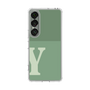 スリムプロテクションケース［ オリジナル - initial two tone - Y green ］