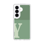 スリムプロテクションケース［ オリジナル - initial two tone - Y green ］