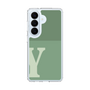 スリムプロテクションケース［ オリジナル - initial two tone - Y green ］