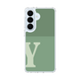 スリムプロテクションケース［ オリジナル - initial two tone - Y green ］