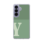 スリムプロテクションケース［ オリジナル - initial two tone - Y green ］