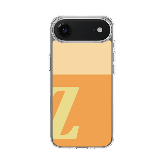 スリムプロテクションケース［ オリジナル - initial two tone - Z orange ］