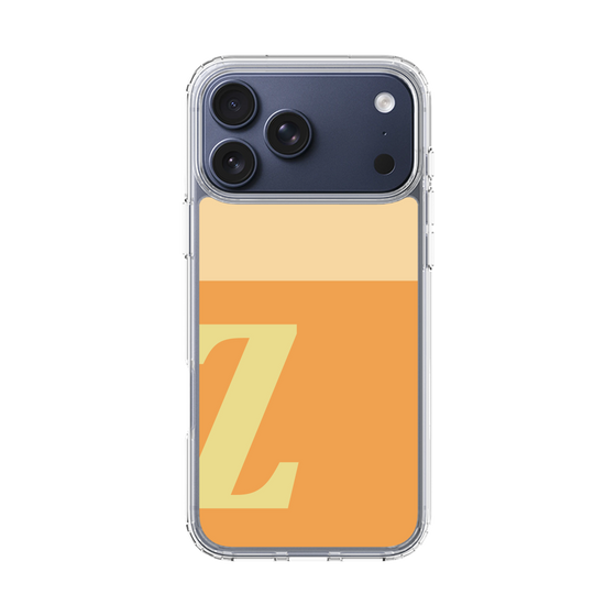 スリムプロテクションケース［ オリジナル - initial two tone - Z orange ］