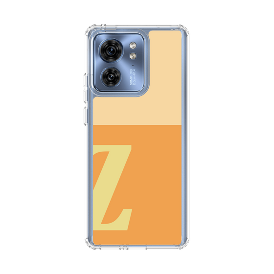 スリムプロテクションケース［ オリジナル - initial two tone - Z orange ］