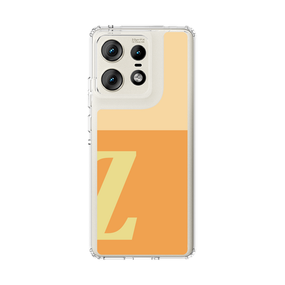 スリムプロテクションケース［ オリジナル - initial two tone - Z orange ］