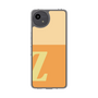 スリムプロテクションケース［ オリジナル - initial two tone - Z orange ］