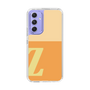 スリムプロテクションケース［ オリジナル - initial two tone - Z orange ］