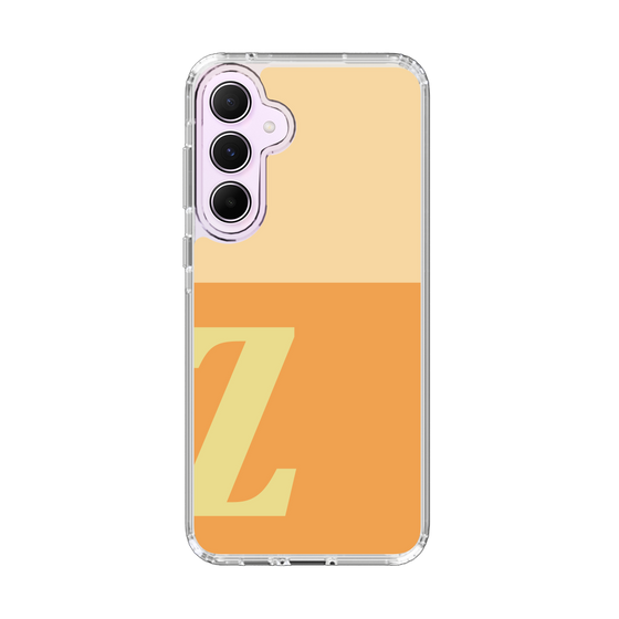 スリムプロテクションケース［ オリジナル - initial two tone - Z orange ］