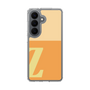 スリムプロテクションケース［ オリジナル - initial two tone - Z orange ］