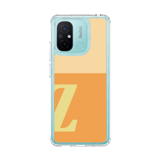 スリムプロテクションケース［ オリジナル - initial two tone - Z orange ］