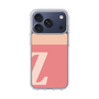 スリムプロテクションケース［ オリジナル - initial two tone - Z pink ］