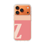 スリムプロテクションケース［ オリジナル - initial two tone - Z pink ］