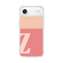 スリムプロテクションケース［ オリジナル - initial two tone - Z pink ］