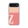 スリムプロテクションケース［ オリジナル - initial two tone - Z pink ］
