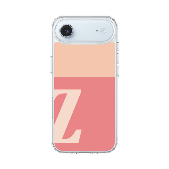 スリムプロテクションケース［ オリジナル - initial two tone - Z pink ］