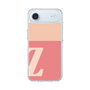 スリムプロテクションケース［ オリジナル - initial two tone - Z pink ］