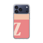 スリムプロテクションケース［ オリジナル - initial two tone - Z pink ］