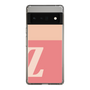 スリムプロテクションケース［ オリジナル - initial two tone - Z pink ］