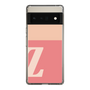 スリムプロテクションケース［ オリジナル - initial two tone - Z pink ］