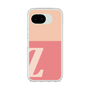 スリムプロテクションケース［ オリジナル - initial two tone - Z pink ］