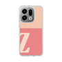 スリムプロテクションケース［ オリジナル - initial two tone - Z pink ］