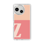 スリムプロテクションケース［ オリジナル - initial two tone - Z pink ］