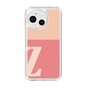 スリムプロテクションケース［ オリジナル - initial two tone - Z pink ］