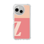 スリムプロテクションケース［ オリジナル - initial two tone - Z pink ］