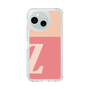 スリムプロテクションケース［ オリジナル - initial two tone - Z pink ］